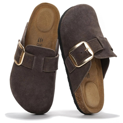 Genuine suede Clogs by Klova