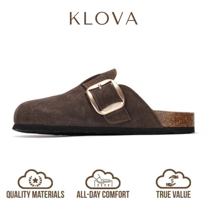Genuine suede Clogs by Klova
