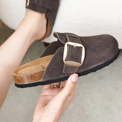 Genuine suede Clogs by Klova
