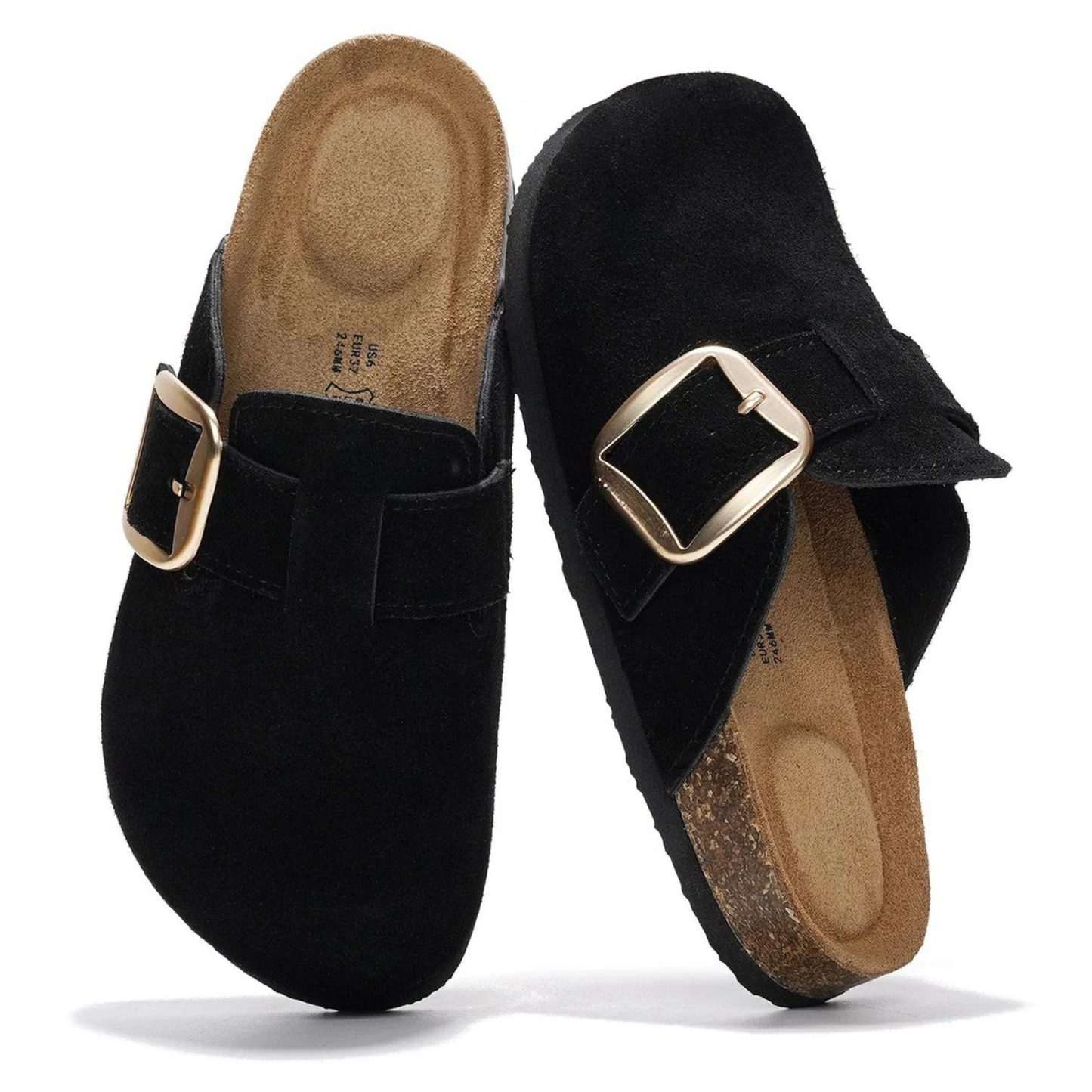 Genuine suede Clogs by Klova