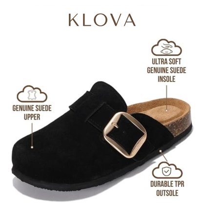 Genuine suede Clogs by Klova