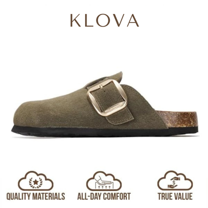 Genuine suede Clogs by Klova