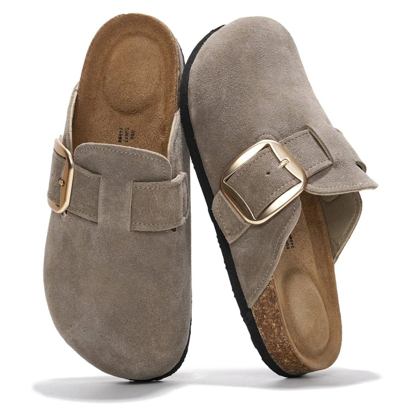 Genuine suede Clogs by Klova