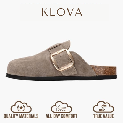 Genuine suede Clogs by Klova